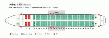 air china airlines airbus a320 aircraft seating chart air