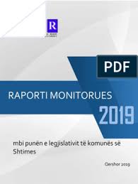 Raporti Monitorues: Mbi Punën e Legjislativit Të Komunës Së Shtimes
