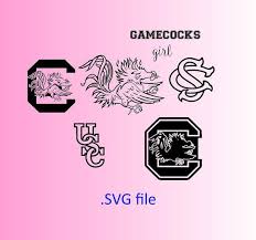 South Carolina Gamecocks Design Svg And Studio File For Silhouette And Cricut Machines Usc Gamecocks Instant Gamecocks Usc Gamecocks South Carolina Gamecocks