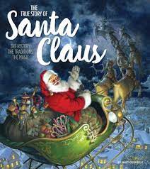 Santa claus near the fireplace and tree with gi. The True Story Of Santa Claus Book By Janet Giovanelli Official Publisher Page Simon Schuster