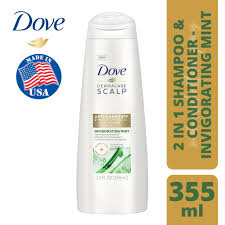 Schuppenshampoos befreien die kopfhaut von fett und schuppen. Readystock Original From Us Dove Dermacare Scalp Invigorating Mint 2in1 Anti Dandruff Shampoo Conditioner Shopee Malaysia
