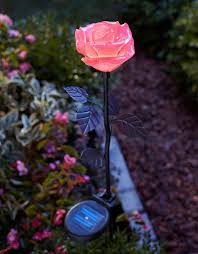 Solar Lights Rose Solar Lights Garden Decorative Solar Garden Lights Decorative Solar