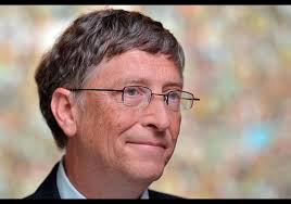 Microsoft tycoon Bill Gates is pictured