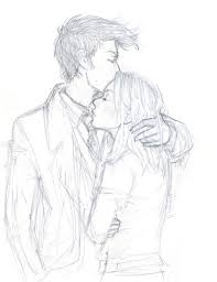 Design for wedding or valentine 40 Romantic Couple Hugging Drawings And Sketches Buzz16
