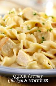 Cream of mushroom soup provides an earthy flavor profile to recipes that i personally tend to crave, she adds. Campbell S Quick Creamy Chicken Noodles Recipe Creamy Chicken And Noodles Recipes Food Dishes