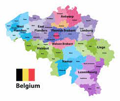 Belgica meubles a une salle d'exposition de 5000 m2, un grand stock et un service de livraison. Mapa De Belgica Mochileros Viajeros