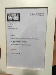 Decorative and high quality, it's a great way to prepare and transport their favorite drink, lovely. My Girlfriend Is The Biggest Office Fan So I Made This For Her Birthday Dundermifflin