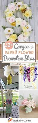 Artificial flowers come in so many different varieties, styles, colors and more. 32 Best Paper Flower Decoration Ideas And Designs For 2021