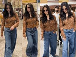 Katrina Kaif Sports A Stunning Airport Look In A Chic Ensemble Worth Rs  53,107; Watch Video - News18