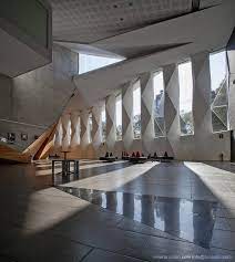 Each roof represents a staff´s line, always straight, constant and parallel. Centro Cultural Roberto Cantoral Broissinarchitects