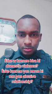 #cops #info kisa ki domestic violence, kilè ki genyen domestic violence?  èske neg u konn bat ou ? ebyen gade video sa...