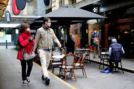 Melbourne's five million residents will be barred from leaving home for six weeks, except for essential reasons. 0zgatv2t10j69m