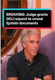 BREAKING: A judge has ordered the release of grand jury materials in the  2019 federal case against convicted sex offender Jeffrey Epstein. The  ruling comes a day after a separate ruling that grand ...