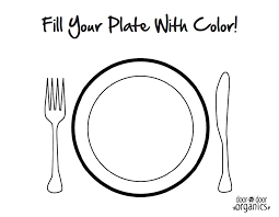 Download and print free plate coloring pages to keep little hands occupied at home; Healthy Food Plate Coloring Page Food Coloring Pages Healthy Food Plate My Plate