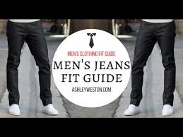 Mens Jeans Fit Guide Mens Clothing Fit Guide Denim Selvedge Selvage