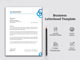 Dear sir / madam, (if you do not know their name.) suitability for the job. Letterhead Template Business Letterhead Graphic By Graphiexperto Creative Fabrica
