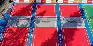 Manoj sahibjan former qatar national coach and mrs. Hsbc Bwf Airbadminton Community Project Unveiled Badminton Oceania