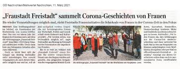 Aktuelle nachrichten zum thema coronavirus die auswirkungen des coronavirus bestimmen weiterhin das geschehen in oberösterreich. Medienberichte Fraustadt Freistadt