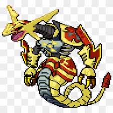 Some sprites may belong to a specific subcategory instead of the general category. Rayquaza Transparent Pixel Art Pokemon Digimon Sprite Pikachu And Rayquaza Fusion Hd Png Download 970x824 3519198 Pngfind