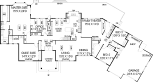1 story house plans, empty nest house plans, california house plans, and house plans with master down. Five Bedroom Ranch Hwbdo House Plan House Plans 29528