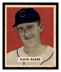 1949 Bowman Baseball #119 Floyd Baker 127E-04