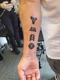 Flyrine.com the second major zone introduces guardians to the new pacific the other two will only have 2 charges for the week. Destiny 2 Titan Symbol Tattoo Even Though The Titan Symbol Is Sideways It Will Be The Only One That Is Right When He Punches Something