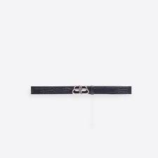 black bb belt for men balenciaga