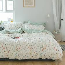 Sweet Flowers Bedding Set Ivybycrafts Bed Sheet Inspiration Simple Bedding Sets Flower Bedding