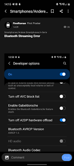 The headphone has paired but not listening from booth speakers reply. Solved Samsung Galaxy A52 Bluetooth Samsung Community