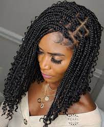 But you certainly need to wash, condition and detangle before getting two braids racing down from your forehead to the nape of your neck with curly extension flowing down to your back. 50 Goddess Braids Hairstyles For 2021 To Leave Everyone Speechless