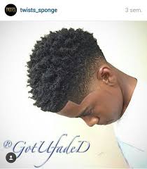 Photo de coiffure pour homme afro : Currently I M Just A Total Fan Of Twist Curls Coiffeurs Pour Homme Coiffure Homme Noir Cheveux Courts Coiffure Homme