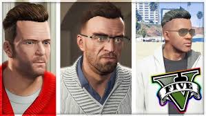 Cool New Hairstyle For Michael, Trevor & Franklin