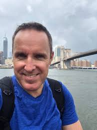 Incredible views from my hotel room of the Brooklyn Bridge, Statue Of  Liberty, Freedom Tower and downtown Manhattan