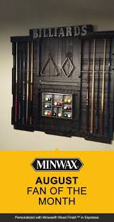 Dominic D Ambrosio Built This Pool Rack And Stained It With Minwax Wood Finish In Espresso To Turn His Game Ro Pool Table Room Game Room Billiards Room Decor