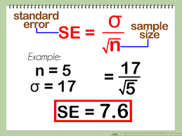 Standard deviation is the deviation from the mean, and a standard deviation is nothing but the square root of the variance. 5 Ways To Calculate Mean Standard Deviation And Standard Error
