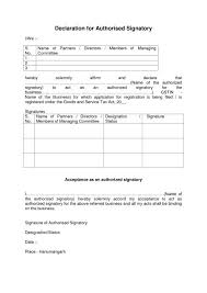 Thumbnail Of Declaration For Authorised Signatory Lettering Letter Sample Lettering Fonts