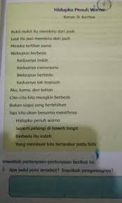 Apa Isian Dari No 1 Sapai 6 Brainly Co Id