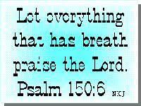 Psalm 150: Praise Ye The Lord. Praise God In His Sanctuary