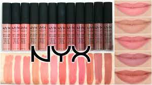 They're quite reasonably priced on the official website, but i managed to find them a little cheaper from a seller on ebay from america. Nyx Soft Matte Lip Cream Lip Swatches Review Beauty With Emily Fox Youtube