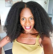 Grow african hair long...