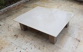 Tables basses tables d'appoint consoles. Piece D Exception Table Basse En Pierre De Bourgogne Massive De Pierre D Acier Design