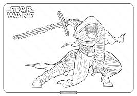 I hope you enjoy these star wars printable coloring sheets as much as my family does, and through a series of daring escapades deep within a dark and dangerous criminal underworld, han solo befriends his mighty future copilot chewbacca. Star Wars Kylo Ren Printable Coloring Page Book