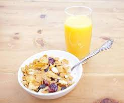 Check spelling or type a new query. Breakfast Cereal With A Glass Of Orange Juice Stock Photo Picture And Royalty Free Image Image 15794209