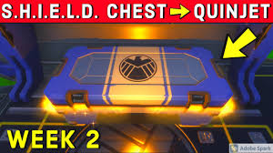 We're well into fortnite chapter 2 season 4 , and boy is it a great season. Search S H I E L D Chests Inside Quinjets Week 2 Challenges Season 4 Chapter 2 Fortnite Youtube