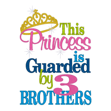This Princess Is Guarded By 3 Big Brothers Hantverk