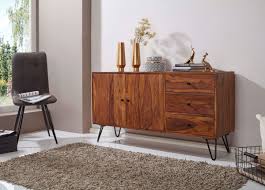 Weiße sideboards in vielen ausstattungen. Wohnling Sideboard Kela Wl5 629 Sheesham Massivholz 140x75x40 Cm