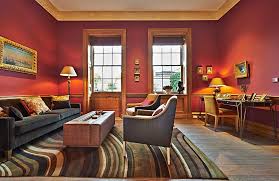 Dwelling room paint colour photo gallery behr. Red Living Rooms Design Ideas Decorations Photos