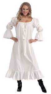 Amazon.co.jp: Medieval Chemise Adult Dress中世のシュミーズ大人のドレスハロウィンサイズ：One-Size :  ホビー