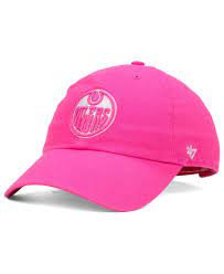 47 Brand Girls Edmonton Oilers Clean Up Cap 47 Brand Edmonton Oilers Sports Fan Shop