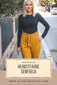 Senfgelb kombinieren: Die Trendfarbe im Herbst stylen - Alice Christina |  Mama, Mode & Lifestyle Blog aus Österreich